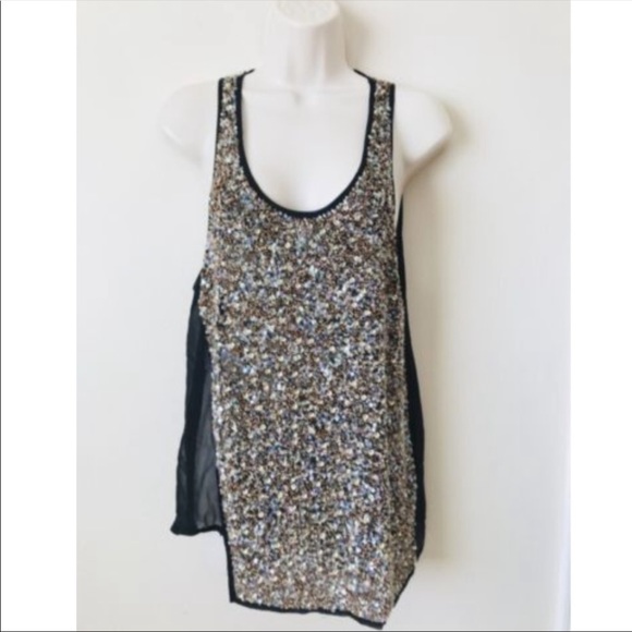 Sequin All Saints top - Picture 2 of 8